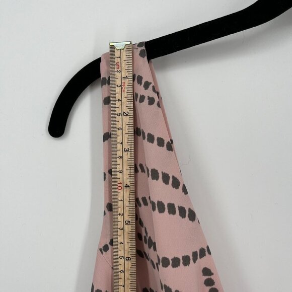 Cabi Sophia Faux Wrap Top Blouse Size 6 Blush Pink Adjustable Straps Peplum 273 - Picture 8 of 11